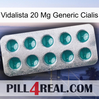 Vidalista 20 Mg Generic Cialis dapoxetine1